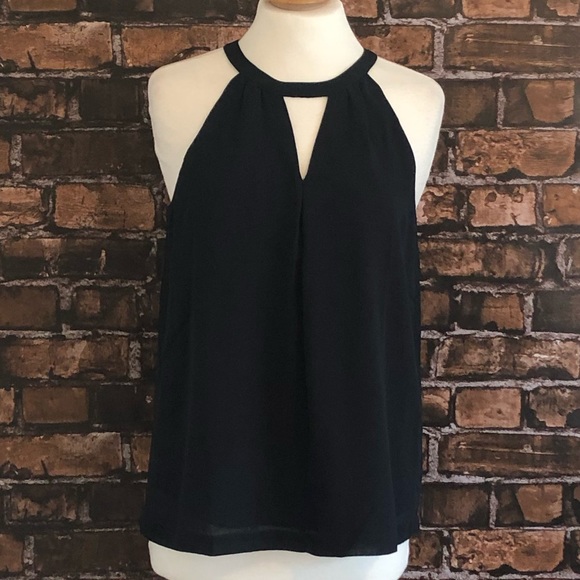 Banana Republic Tops - Banana Republic Navy Halter Tank